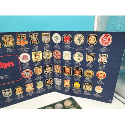 339 - Shell 'History of Cars' and 'Moon Landing' Collectors Tokens plus Esso Set of 'Football Club Badges'... 