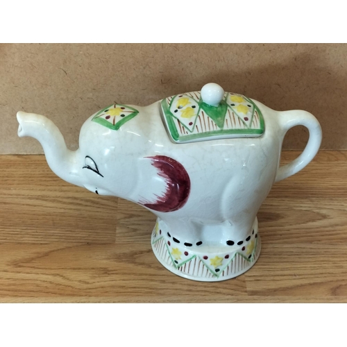 365 - Collection of Items to include Boxed Villeroy & Boch Large Soup Bowl, Elephant Teapot, Majolica Plan... 