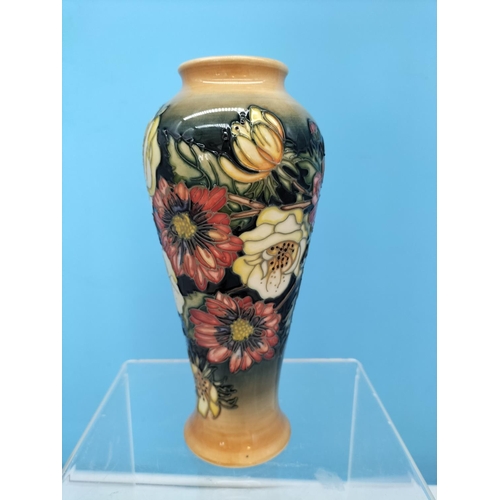 388 - Moorcroft 'Victoriana' 20.5cm Vase by Emma Bossons. Collectors Club 1997. Numbered 67. Stamped and S... 