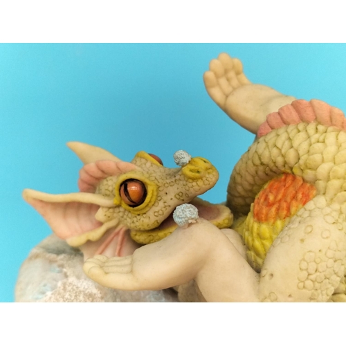 403 - Enchantica Dragon Figures (3) to include Jonquil & Rarajack, Snappa and Ratajack Figures plus a Jenn... 