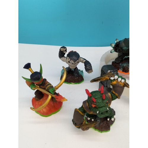 415 - Skylander Spyro and Giants Figures (10) to include Eruptor, Stealth Elf, Prism Break, Gill Grunt, Wr... 