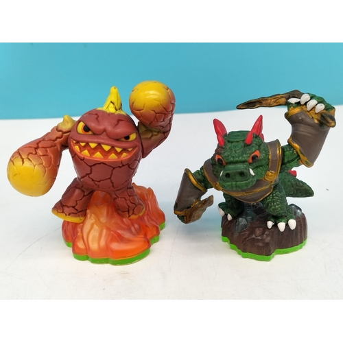 415 - Skylander Spyro and Giants Figures (10) to include Eruptor, Stealth Elf, Prism Break, Gill Grunt, Wr... 