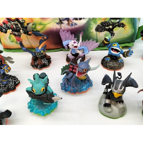 416 - Skylander Figures (16) to include Zap, Sprocket, Flashwing, Drobot (2), Dino-Rang, Gill Grunt, Chill... 