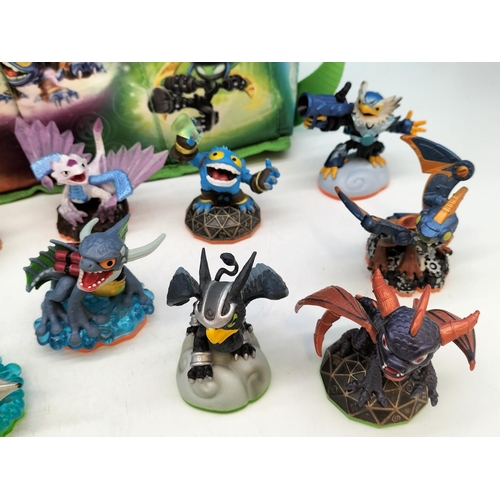 416 - Skylander Figures (16) to include Zap, Sprocket, Flashwing, Drobot (2), Dino-Rang, Gill Grunt, Chill... 