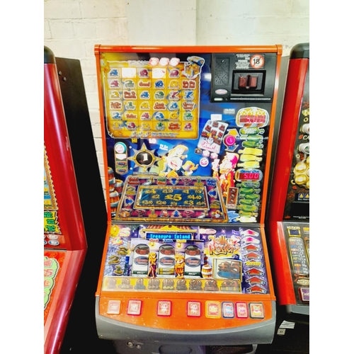 564 - Extreme Gaming 2003 'Jolly Rodger' Full Size Fruit Machine with Keys W/O. Collection Only.