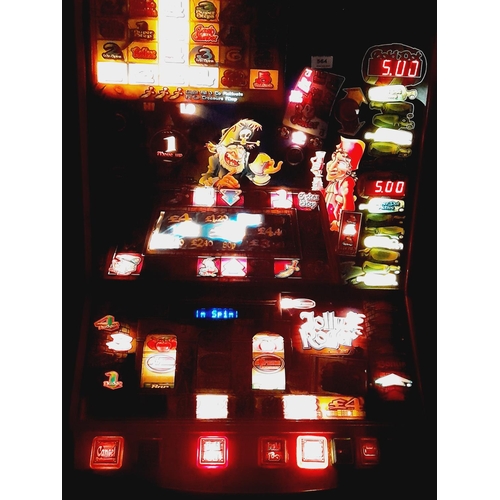 564 - Extreme Gaming 2003 'Jolly Rodger' Full Size Fruit Machine with Keys W/O. Collection Only.