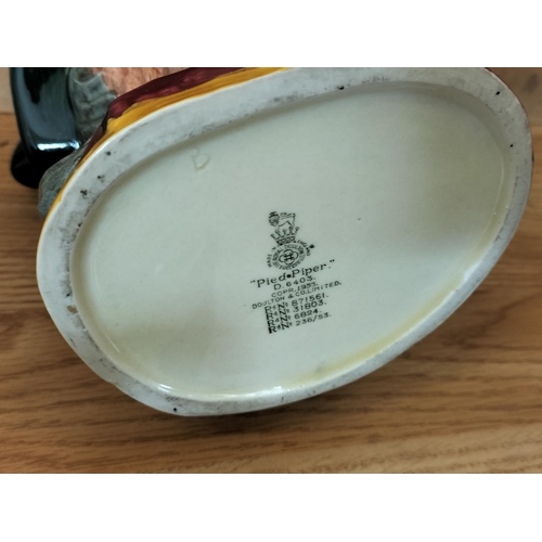 598 - Collection of Ceramics to include Royal Doulton 'Pied Piper' Character Jug, Brown Betty Teapot, Quee... 