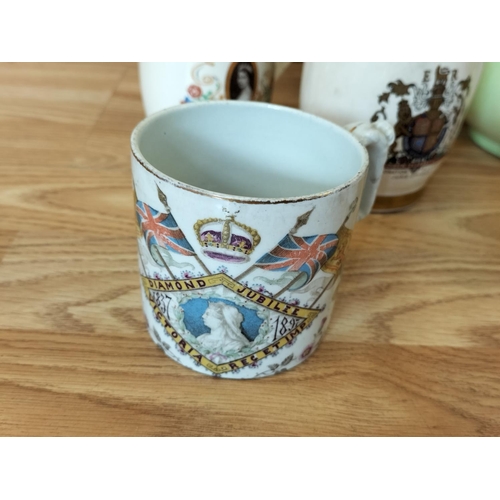 598 - Collection of Ceramics to include Royal Doulton 'Pied Piper' Character Jug, Brown Betty Teapot, Quee... 