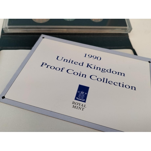 61 - 5 x Uncirculated Coin Sets for 1985, 86, 87, 88 and 90.