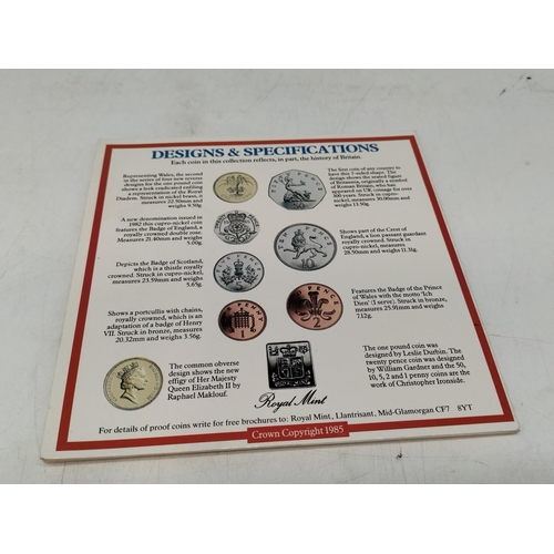 61 - 5 x Uncirculated Coin Sets for 1985, 86, 87, 88 and 90.