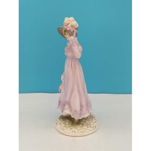 64 - Royal Worcester Victoria and Albert Museum Collection Walking Out Dresses of the 19th Century 25cm F... 