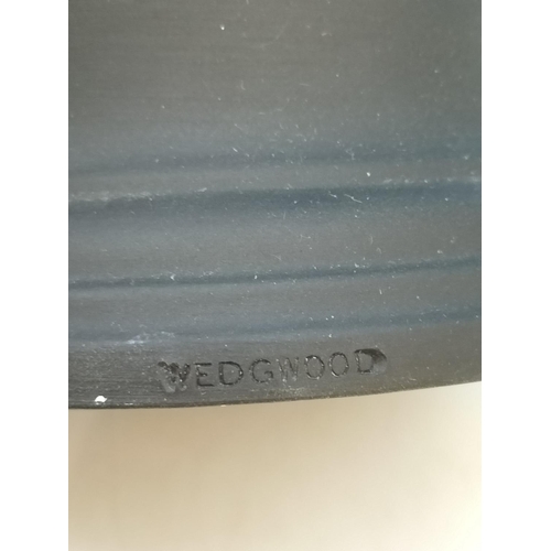 71 - Wedgwood Black Basalt 30cm Figure of Hercules.