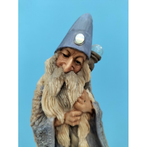 80 - Hap Henriksen 25cm Wizard Figure 'Pondering the Quest. Limited Edition of 2,500.