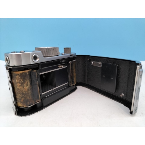 94 - Cased Berning Robot II Vintage Film Camera (Serial No B86874) with Schneider Kreuznach Xenon Lens.