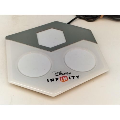 138 - Disney Infinity Monsters Inc Figures (3), Sulley, Mike Wazowski and Randall Boggs plus Crystal and P... 