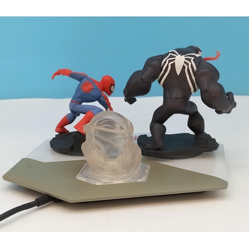 139 - Disney Infinity Spiderman Set to include Spiderman, Venom, Play Crystal and Power Portal Pack.