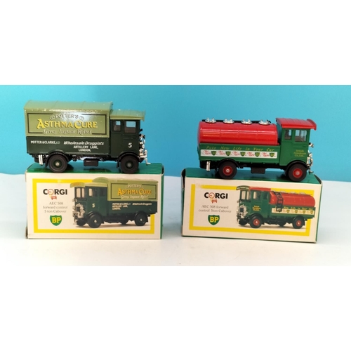 207 - Boxed Corgi AEC 508 Trucks (2).