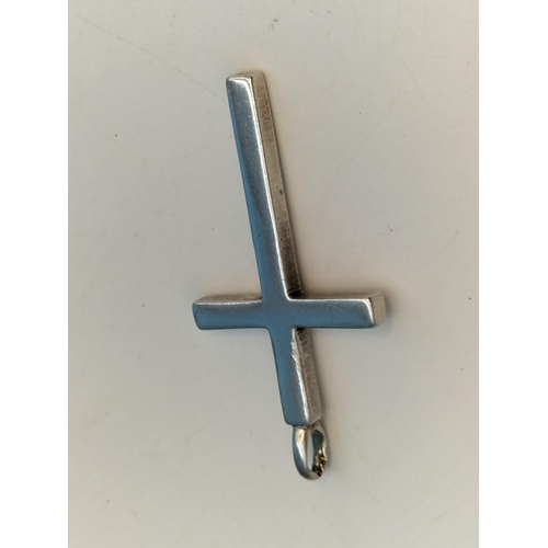 345 - Mixed Collection of 925 Silver Jewellery to include Earrings, Cross, Necklace and Pendant.