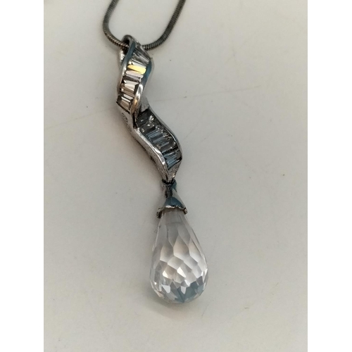 345 - Mixed Collection of 925 Silver Jewellery to include Earrings, Cross, Necklace and Pendant.