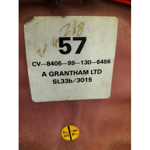 359 - Metal Hat Case, Coronation Pen Knife, Cut Throat Razor, Truncheon, Police Hats, Handcuffs, Leather C... 