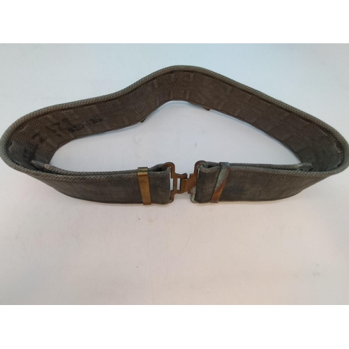 359 - Metal Hat Case, Coronation Pen Knife, Cut Throat Razor, Truncheon, Police Hats, Handcuffs, Leather C... 