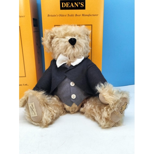 66 - Boxed Dean's Rag Book Co Special Edition 'Wedding Day Bride and Groom' Bears with Tags and Certifica... 