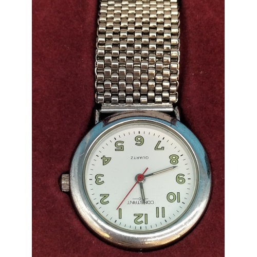 104 - Boxed Sekonda Mens Day/Date Watch, Nurses Fob Watch plus a Quantity of New Watch Straps