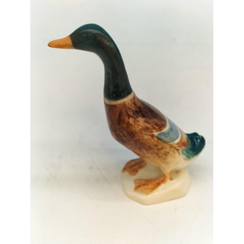 149 - Collection of Ceramic Mallard Duck Figures to include Beswick. Largest 11cm.