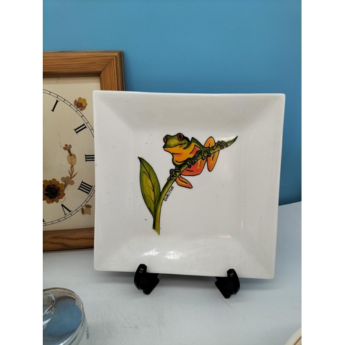 182 - Good Box of Mixed Ceramics to include Crown Devon Fieldings 'Widdecome Fair' Musical 19cm Jug (Music... 