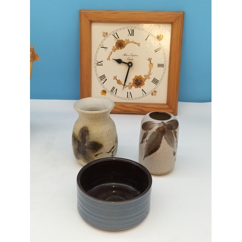 182 - Good Box of Mixed Ceramics to include Crown Devon Fieldings 'Widdecome Fair' Musical 19cm Jug (Music... 