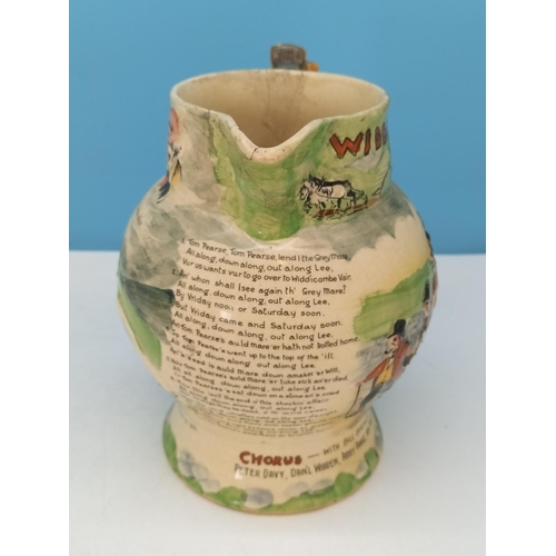 182 - Good Box of Mixed Ceramics to include Crown Devon Fieldings 'Widdecome Fair' Musical 19cm Jug (Music... 