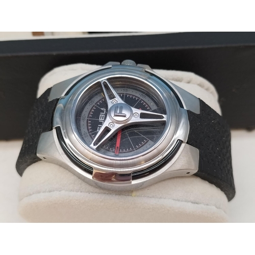 192 - Watch Box with 10 Watches W/O to include Motion, Fubu, Neon Time, etc. Some Wear to Box.