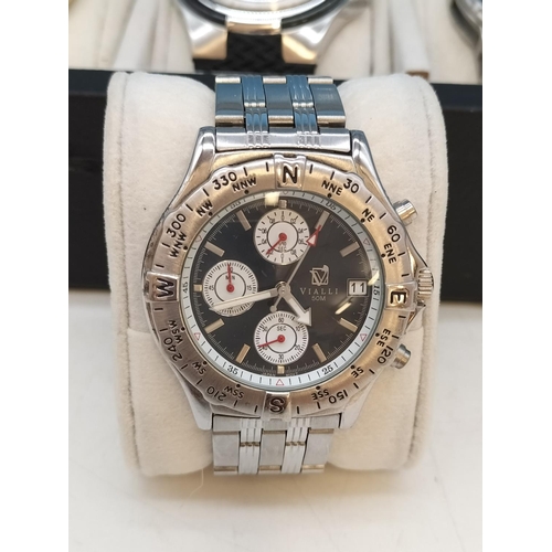 192 - Watch Box with 10 Watches W/O to include Motion, Fubu, Neon Time, etc. Some Wear to Box.