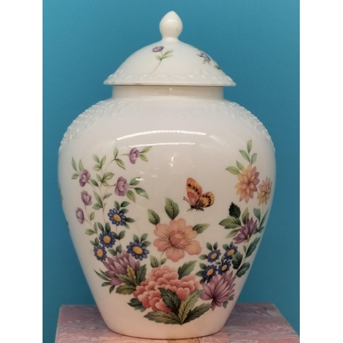 32 - Boxed Coalport Items (3) to include 'Mayfield' 21cm Ginger Jar, 'Rose Garden' 15cm Ginger Jar plus '... 