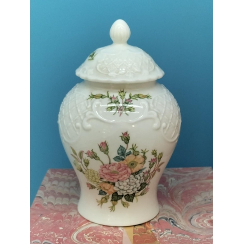 32 - Boxed Coalport Items (3) to include 'Mayfield' 21cm Ginger Jar, 'Rose Garden' 15cm Ginger Jar plus '... 