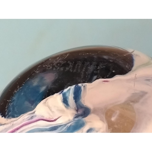 355 - Caithness Cadenza Heart Vase. 12cm High.