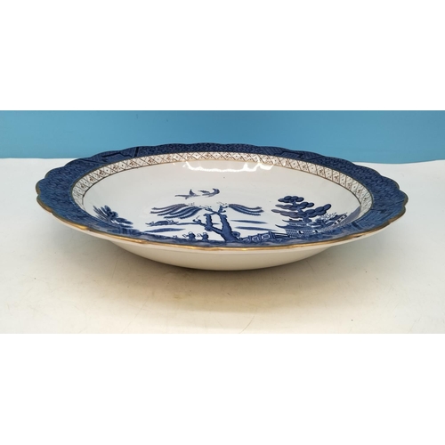 360 - Collection of 18 Pieces of 'Real Old Willow' By Booths and Royal Doulton to include Cups and Saucers... 