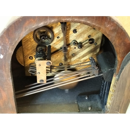 378 - Vintage 1970's Clocks (3), West German Cuckoo Clock, Dutch Wall Clock and a Westminster Chime Clock.... 