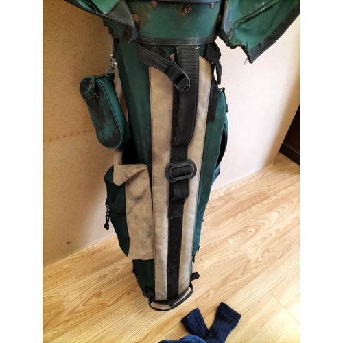 379 - Set of Howson Right Handed Golf Clubs with Bag. Require Cleaning. Collection Only.