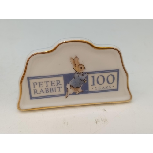 50 - Boxed Royal Albert Beatrix Potter Figures (3), And This Little Pig Had None, Lady Mouse Makes a Curt... 