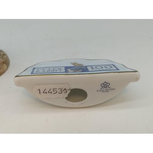 50 - Boxed Royal Albert Beatrix Potter Figures (3), And This Little Pig Had None, Lady Mouse Makes a Curt... 