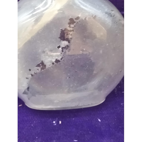 57 - Rare 19th Century Victorian Travelling Communion/Exorcism Set in Oak Box c1897. 11cm High, 27cm x 29... 