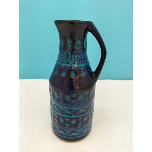 58 - Bay Keramik West German Pottery 20cm Vase, Helsinki Decor by Bodo Mans 224;20