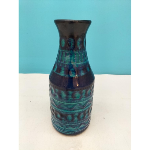 58 - Bay Keramik West German Pottery 20cm Vase, Helsinki Decor by Bodo Mans 224;20