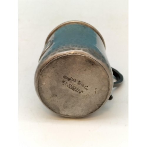 584 - Collection of Metal Ware to include Hugh Wallis 'Snowdrops' Copper Plate, Harold Holmes (Apprentice ... 