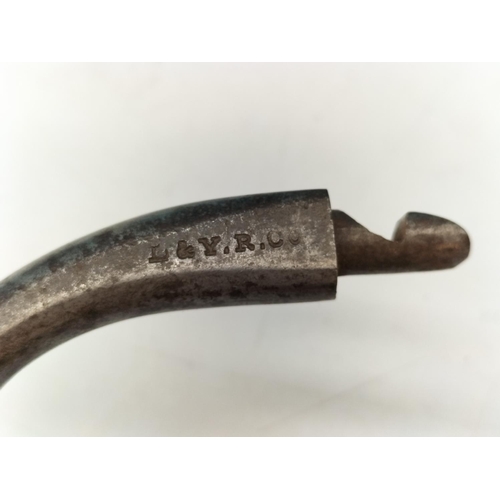 7 - Mid/Late Victorian Hiatt Handcuffs for Railway Police on the Lancashire & Yorkshire Railway.