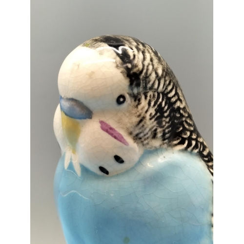 109 - Beswick 18cm Figure of a Budgerigar 1217.