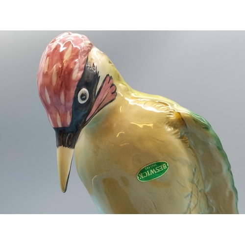 17 - Beswick 21.5cm Figure of a Woodpecker 1218.