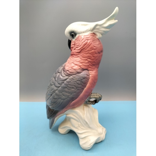 20 - Beswick 27cm Figure of a Rose Breasted Cockatoo 1818.