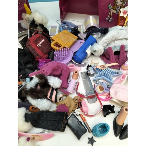 200 - Collection of Bratz Clothing and Accessories plus Dressing Table and Hair Dresser Unit.
